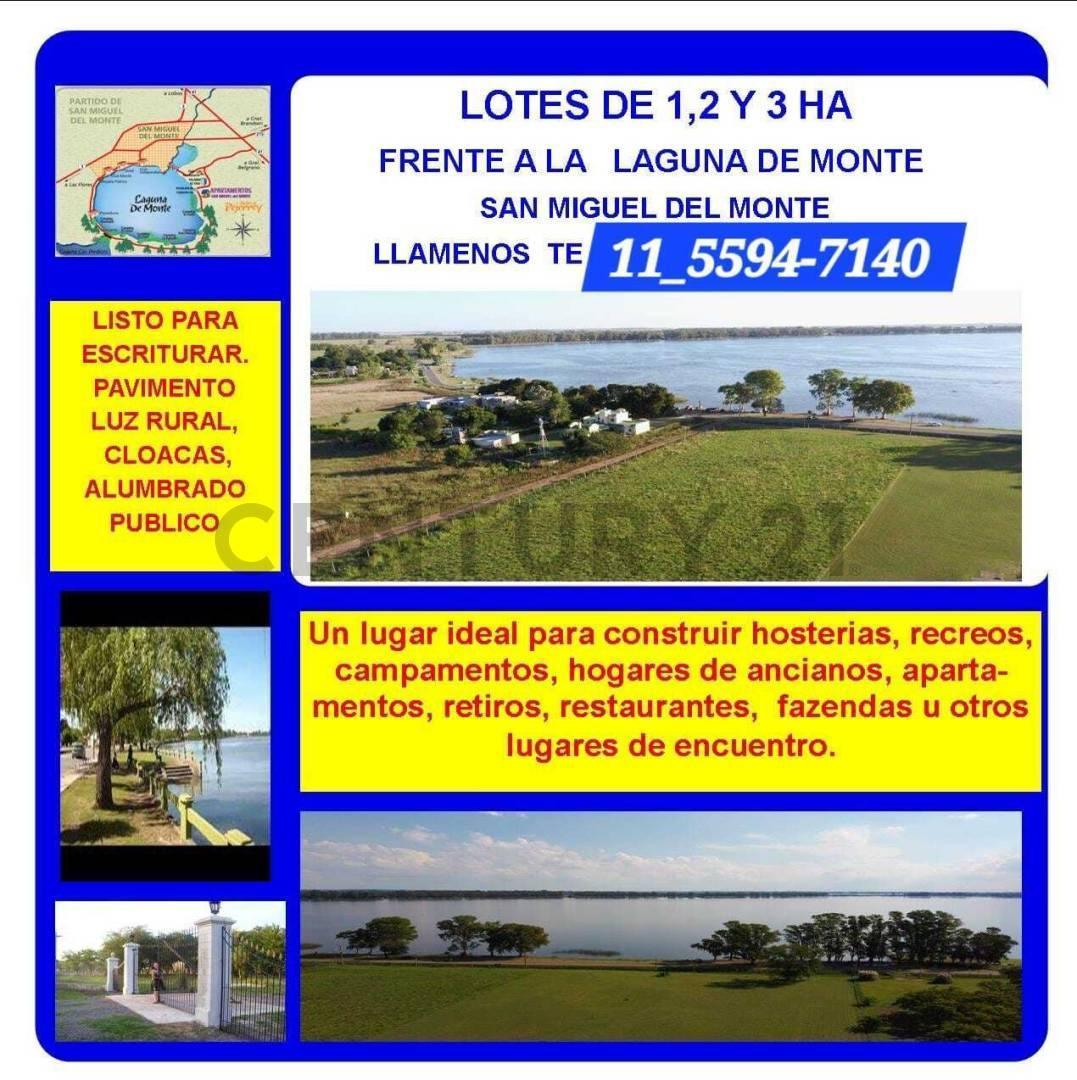 Foto de LOTE EN VENTA FRENTE A LAGUNA SAN M.DEL MONTE, imagen 4