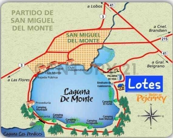 Foto de LOTE EN VENTA FRENTE A LAGUNA SAN M.DEL MONTE, imagen 5
