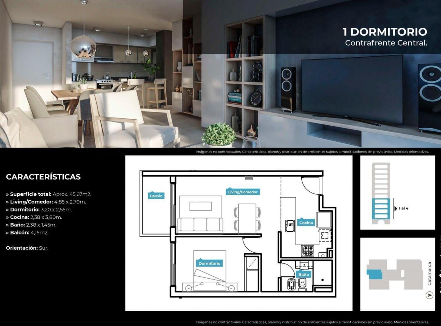 Foto de Catamarca 2263 | Unidad premium de 1 dormitorio, imagen 5