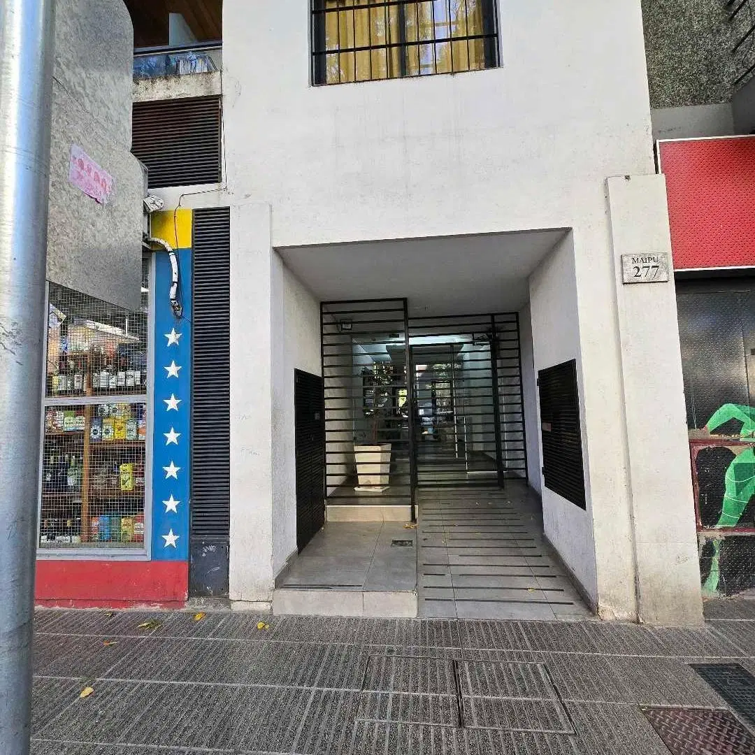 Centro! 1 dorm, balcón! Amplio, luminoso! Maipu 277! 3