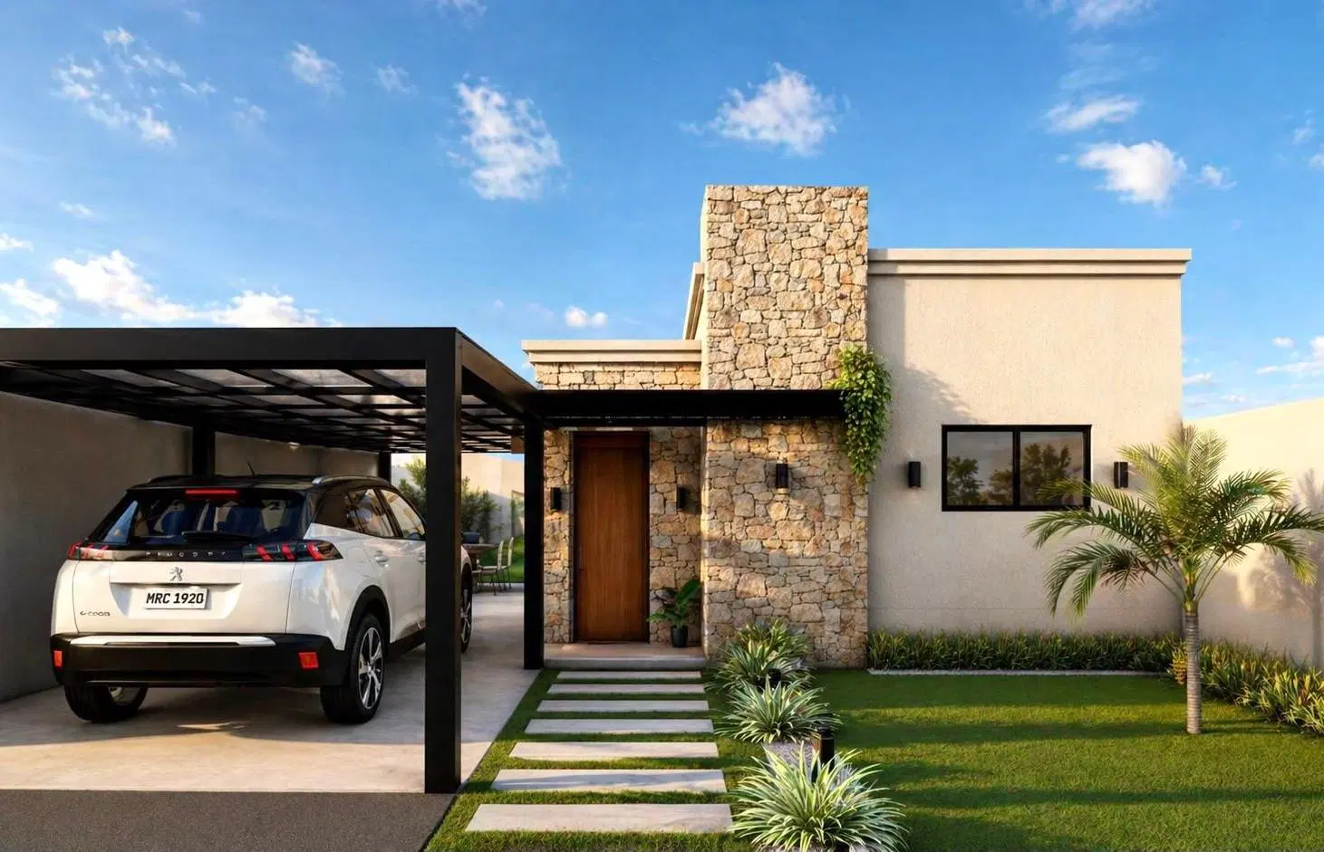 Casa en construcción en San Jerónimo Sud 4