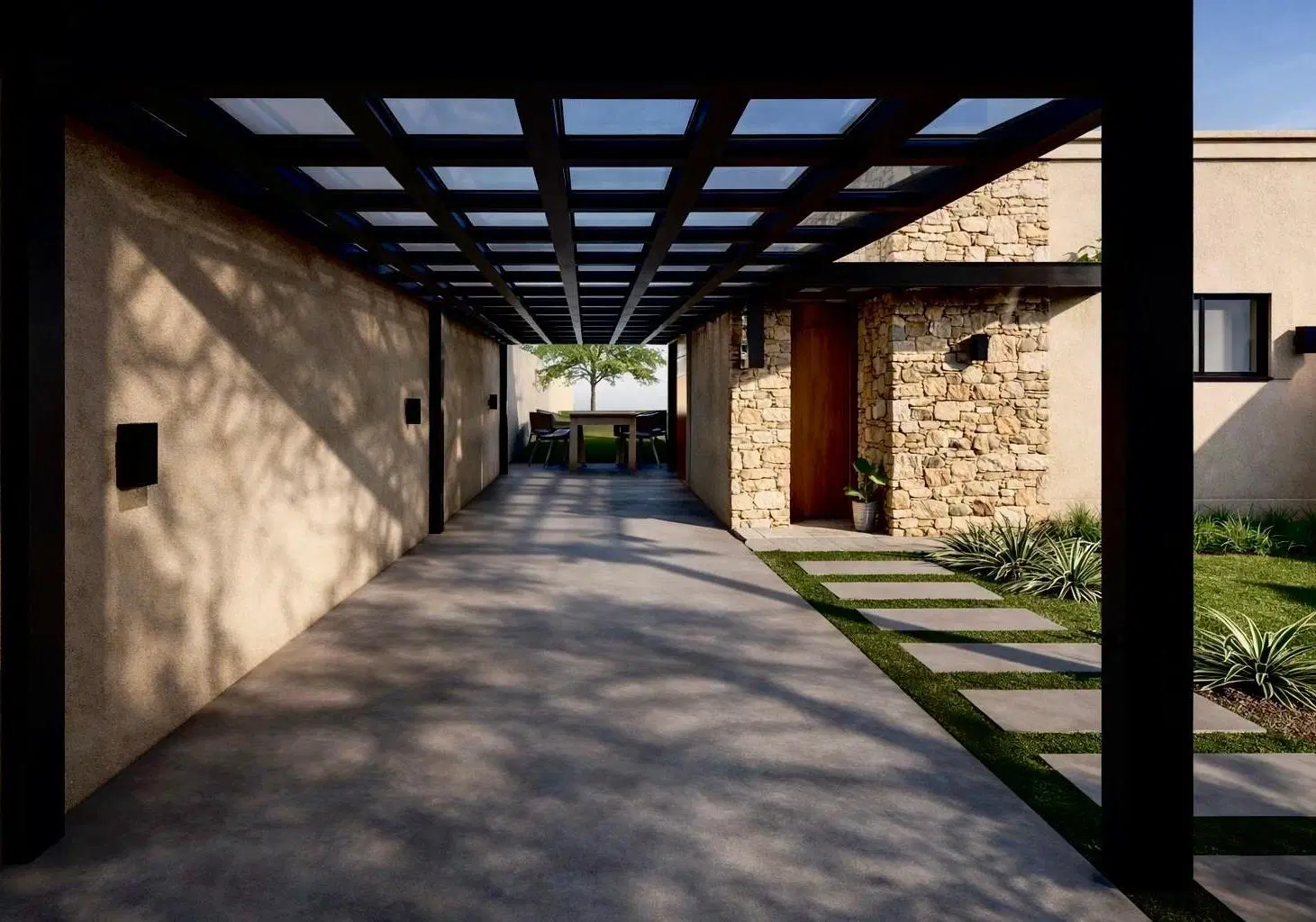 Casa en construcción en San Jerónimo Sud 3