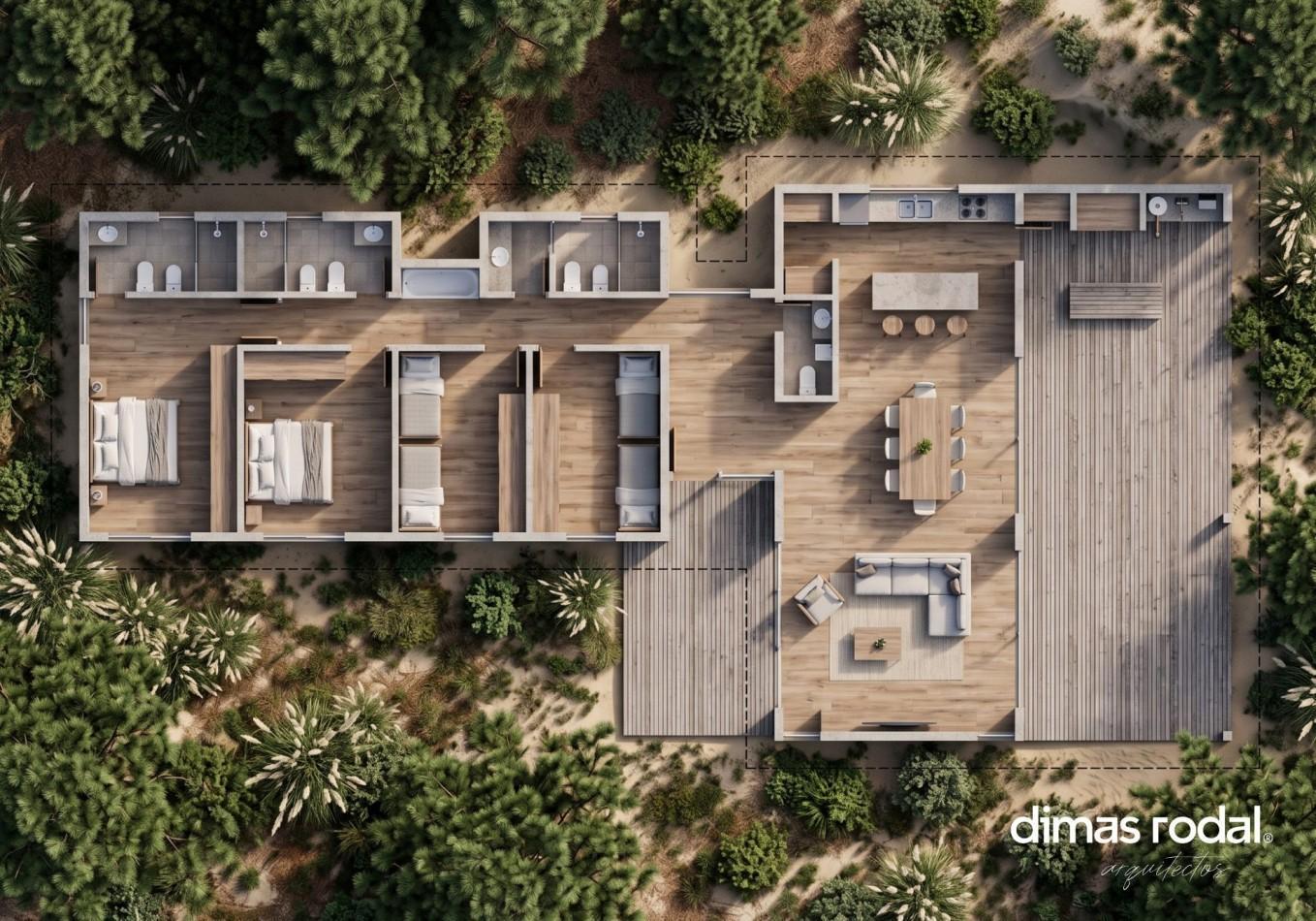Foto de CASA A ESTRENAR 4 DORMITORIOS EN COSTA ESMERALDA, imagen 2