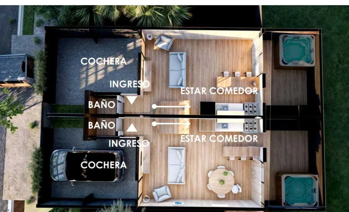 DUPLEX EN VENTA , CON COCHERA Y PATIO PROPIOS!!! BARRIO PARQUE LURO 3