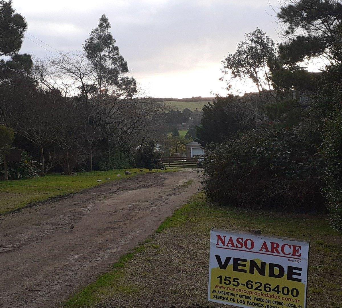 LOTE EN VENTA EN SIERRA DE LOS PADRES