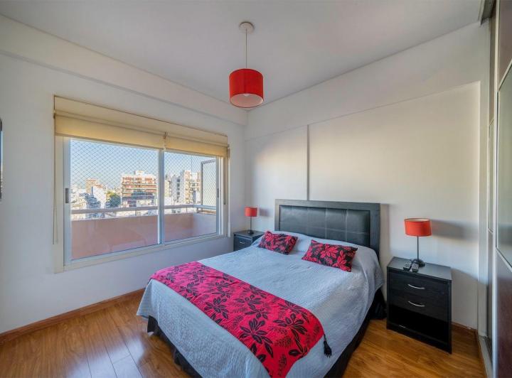 Dos ambientes amoblado con balcón y amenities en Caballito 4