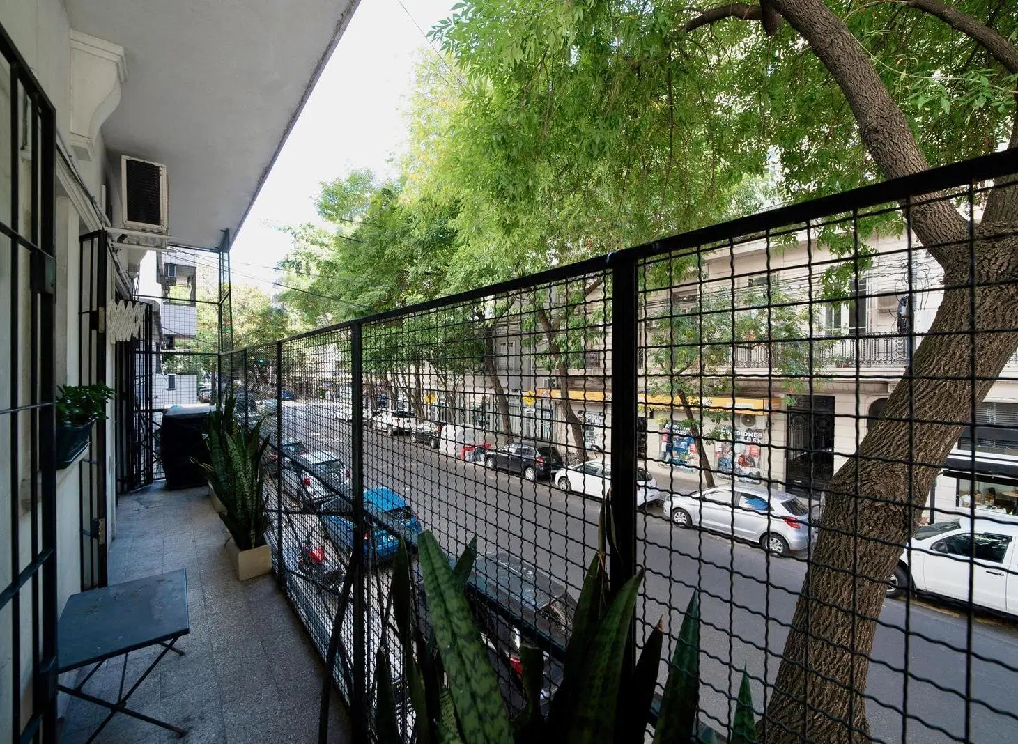 Departamento de dos ambientes amoblado con balcón en alquiler temporario en Palermo 2