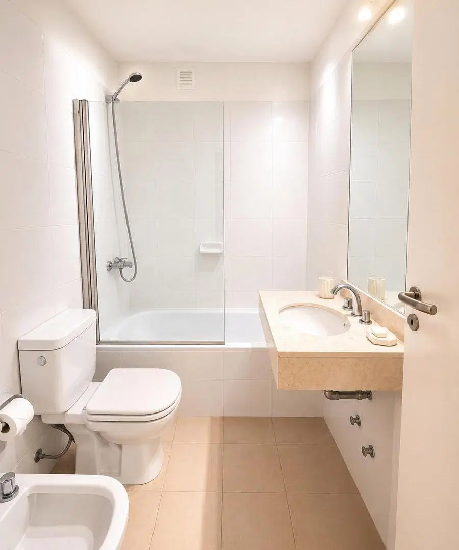 Dos ambientes amoblado con balcón y amenities en alquiler temporario en Palermo Soho 4