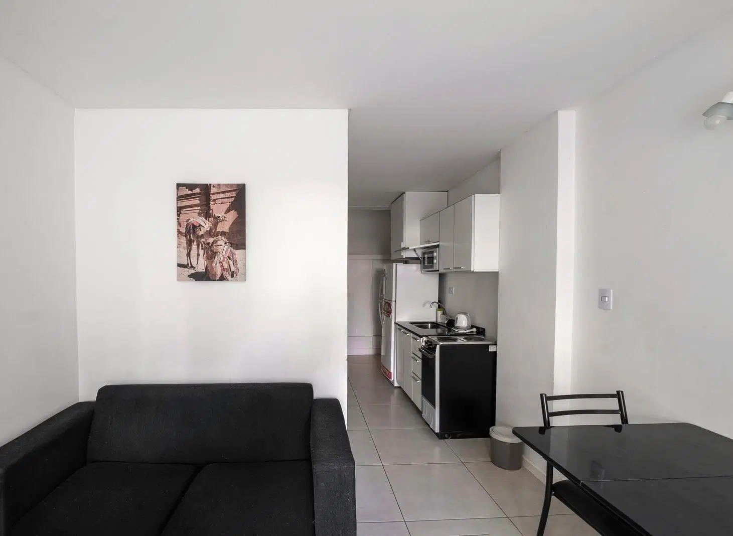 Monoambiente amoblado con amenities en alquiler temporario en Almagro 2