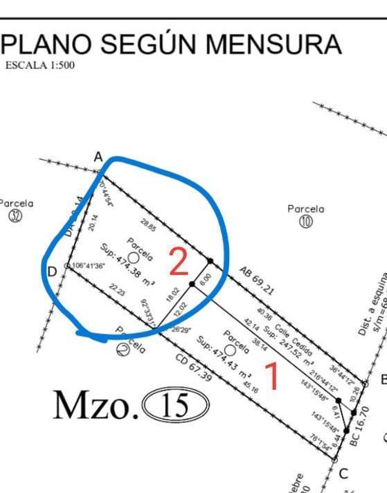 Exclusivo lote 500 m2,  Lago Puelo, Chubut