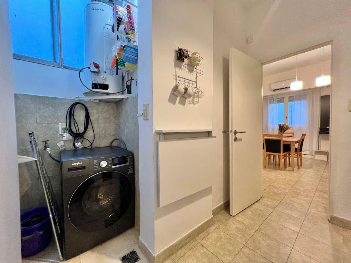 3 ambientes amoblado y equipado en Almagro (Medrano) – 46 m², listo para entrar, con lavarropas
