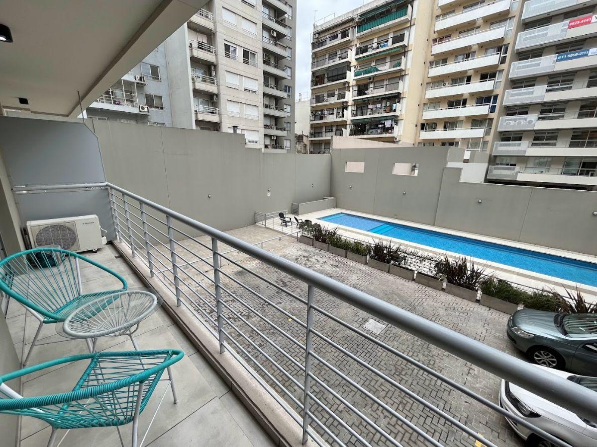 Foto de Excelente Monoambiente Amoblado | Balcón al Contrafrente | Pileta y, imagen 2