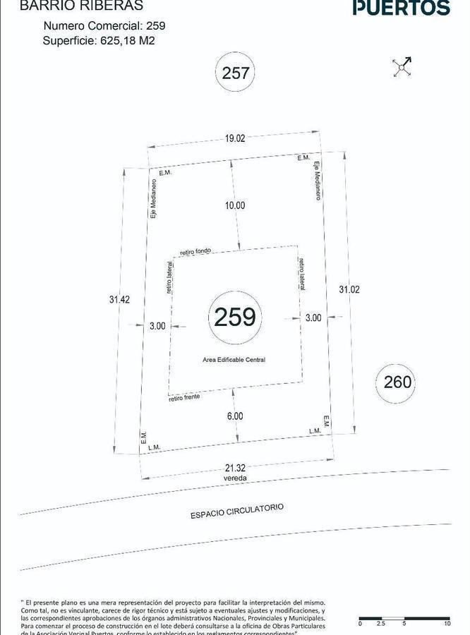 Foto de Venta Lote Barrio Riberas - Puertos del Lago - Escobar, imagen 3