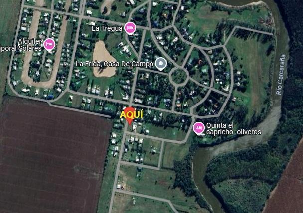 Foto de Terreno 900 m2 en VENTA, SOLARES SUR, Zona suburbana de Oliveros, Santa, imagen 2