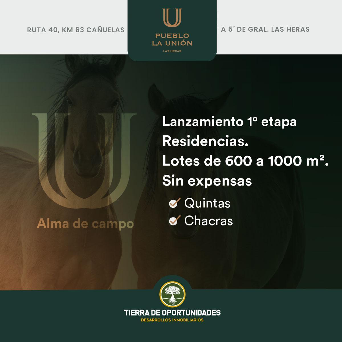 Foto de Lote 600m2 En Pueblo La Unión Grl Las Heras, imagen 2