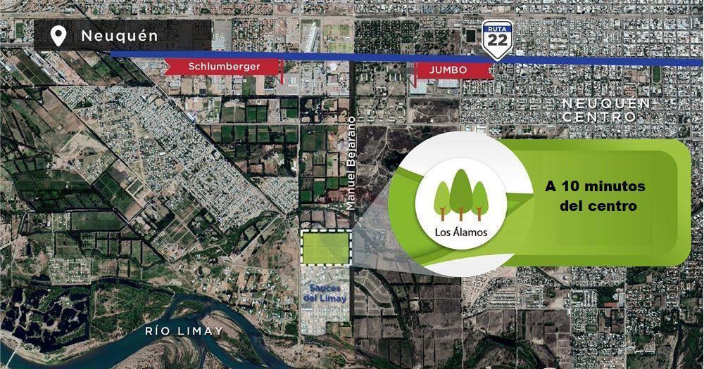 Foto de Venta de terrenos en Loteo Los Alamos , 300 m2 o más - Zona Jumbo, Neuquén, imagen 2