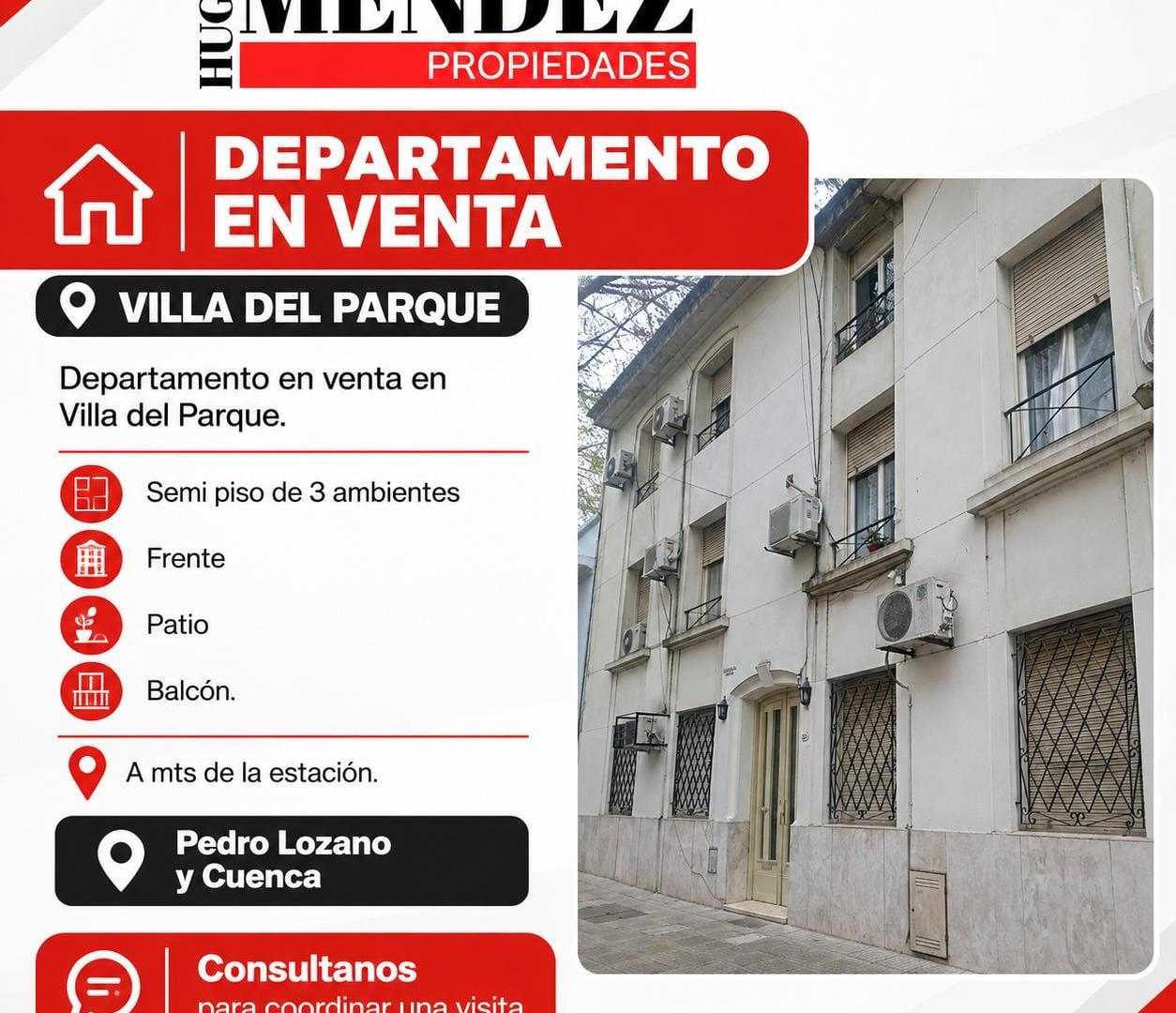 Foto de Departamento en venta en Villa del parque, imagen 1