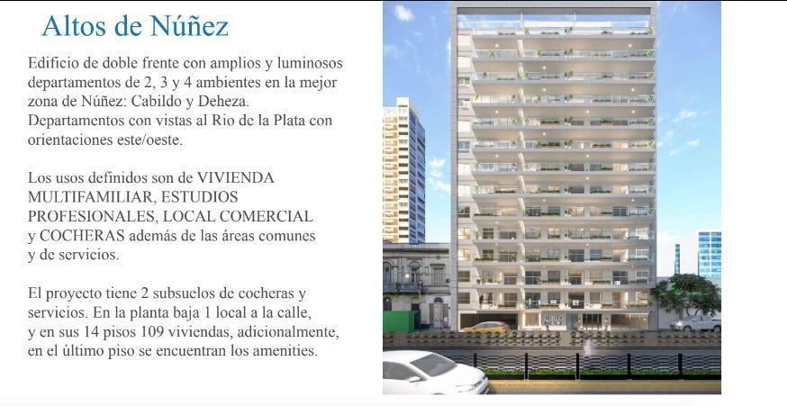Foto de VENTA 3 AMBIENTES CON SUITE CON VESTIDOR - A ESTRENAR - NÚÑEZ, imagen 3