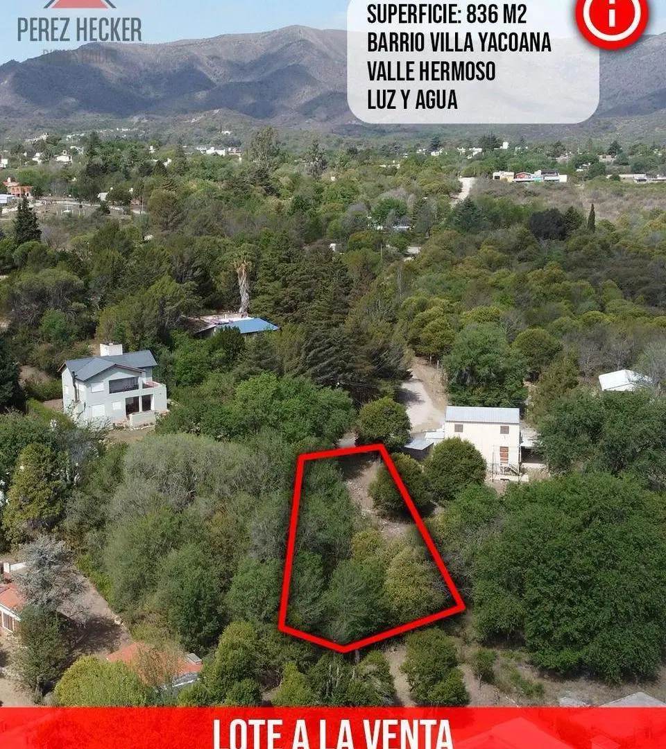 Terreno Serrano en Villa Yacoana a metros del Rio 5