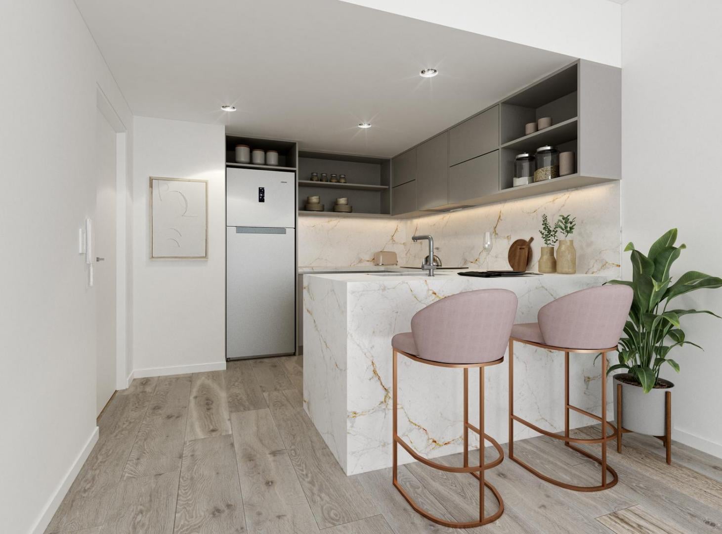 Departamento Monoambiente en Palermo
