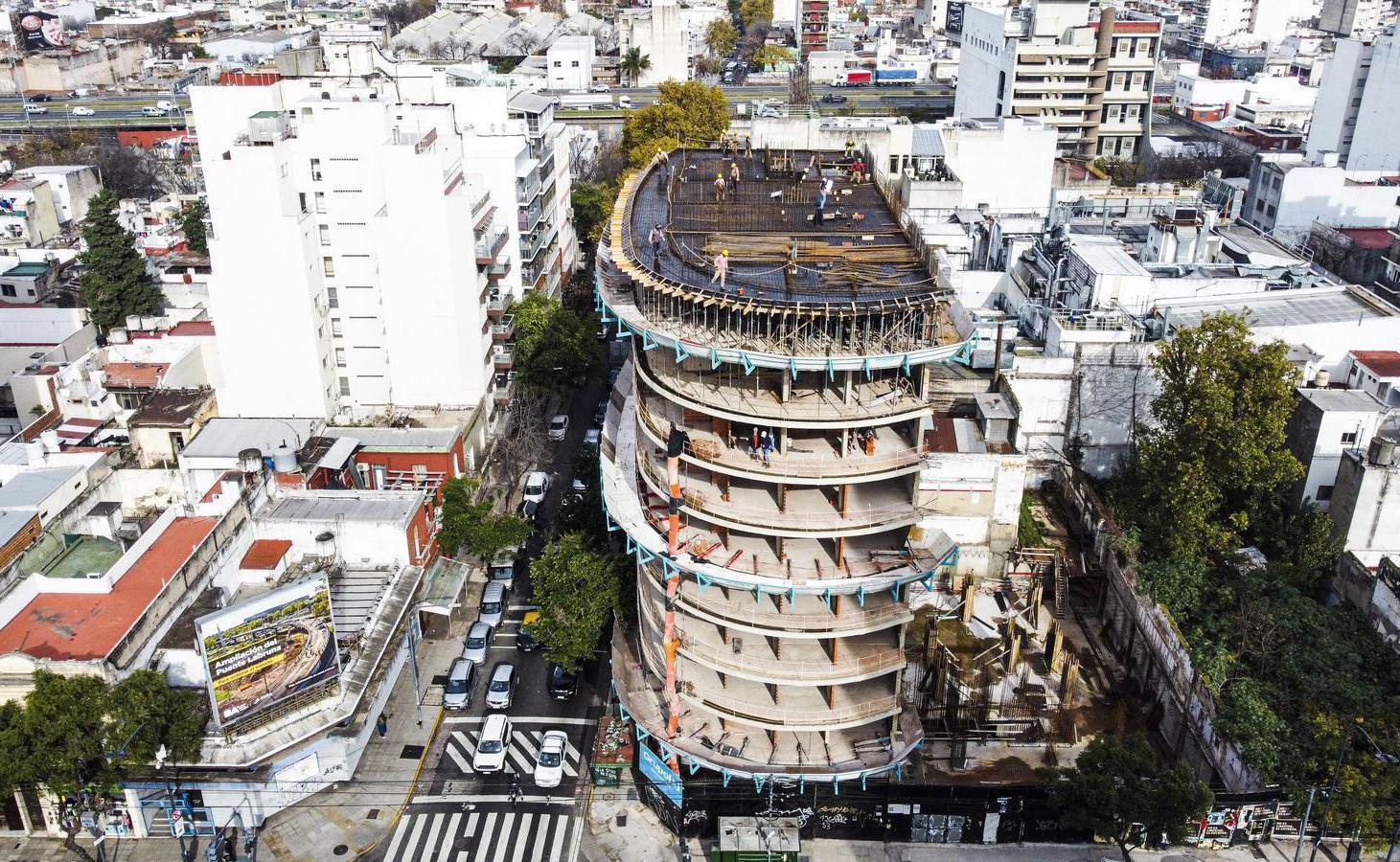 Venta Monoambiente en construccion al frente en Torre con amenities, San Cristobal