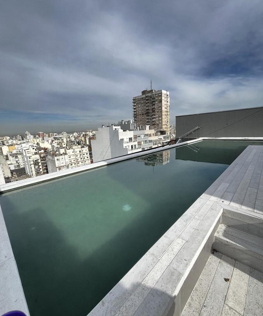 Foto de Departamento Monoambiente en Venta en el barrio de Almagro, al frente, imagen 1