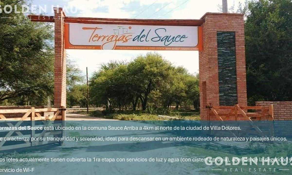 Foto de Terreno en Barrio Terrazas del Sauce, Tras las Sierra, Villa Dolores, imagen 3