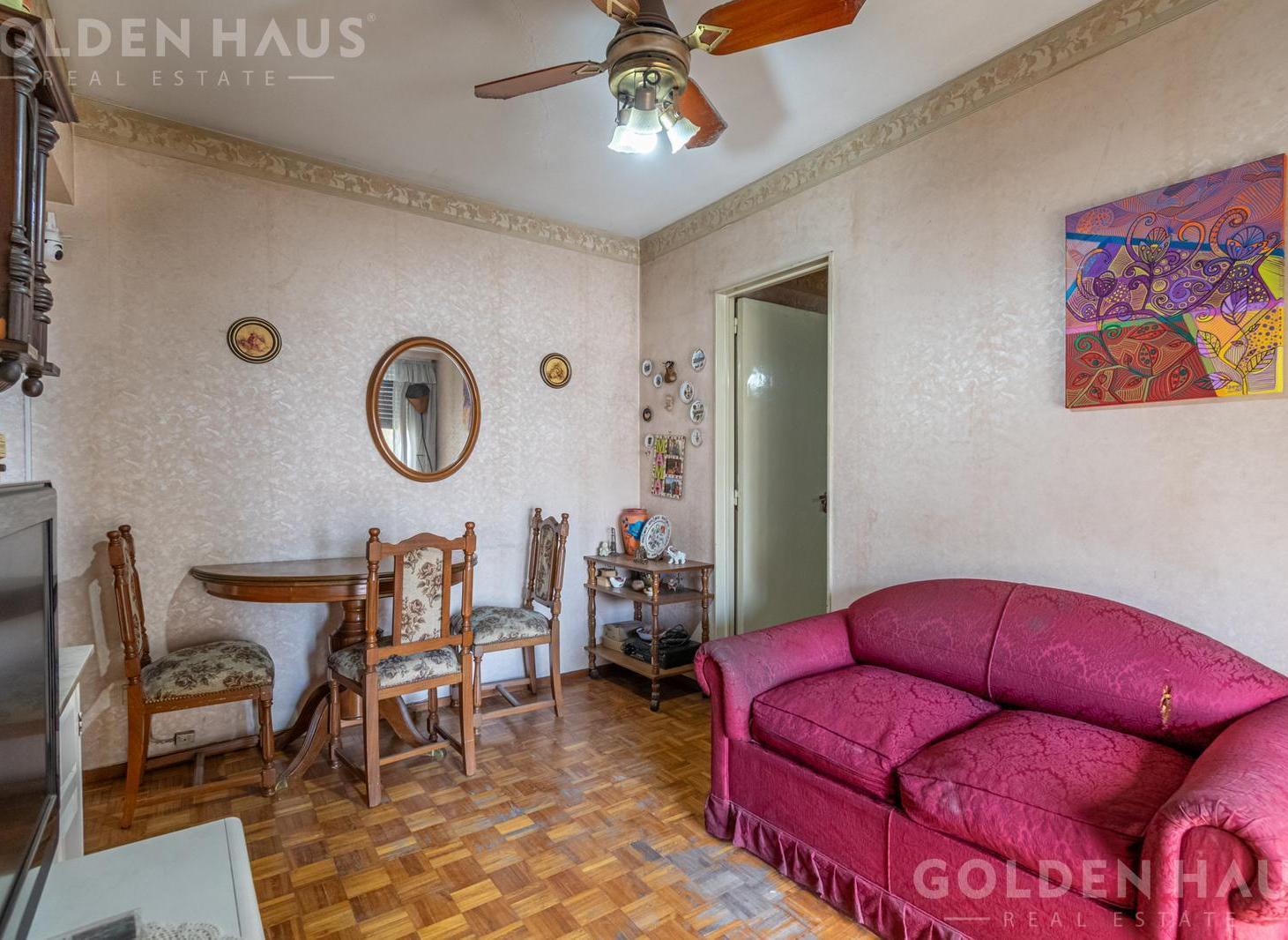 Foto de VENTA DEPARTAMENTO 2 AMBIENTES BALVANERA MUY LUMINOSO SOBRE AV, imagen 4