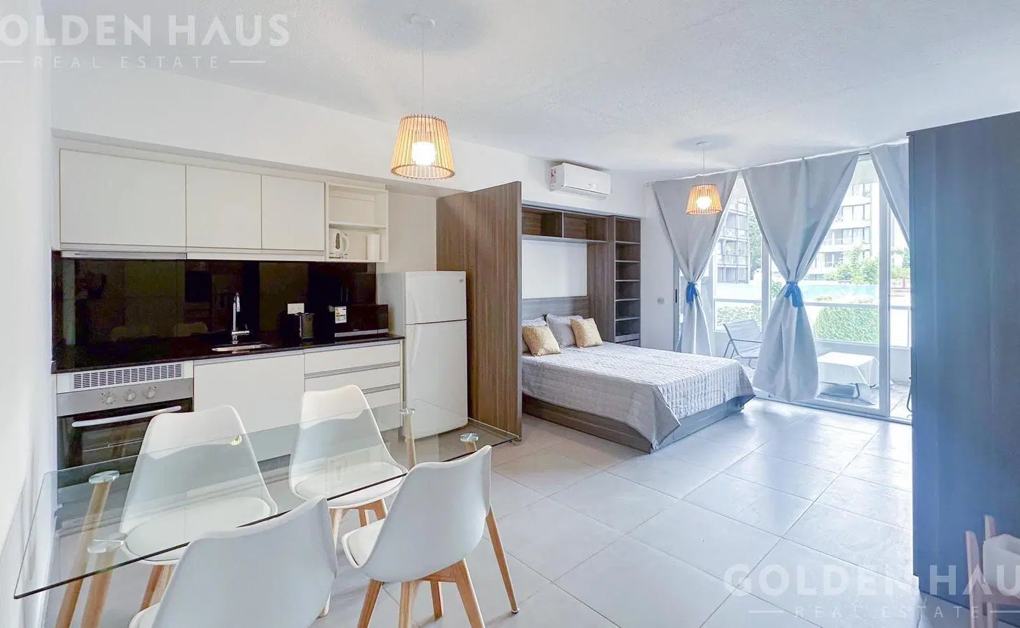 Departamento Monoambiente en alquiler amoblado en Palermo 5