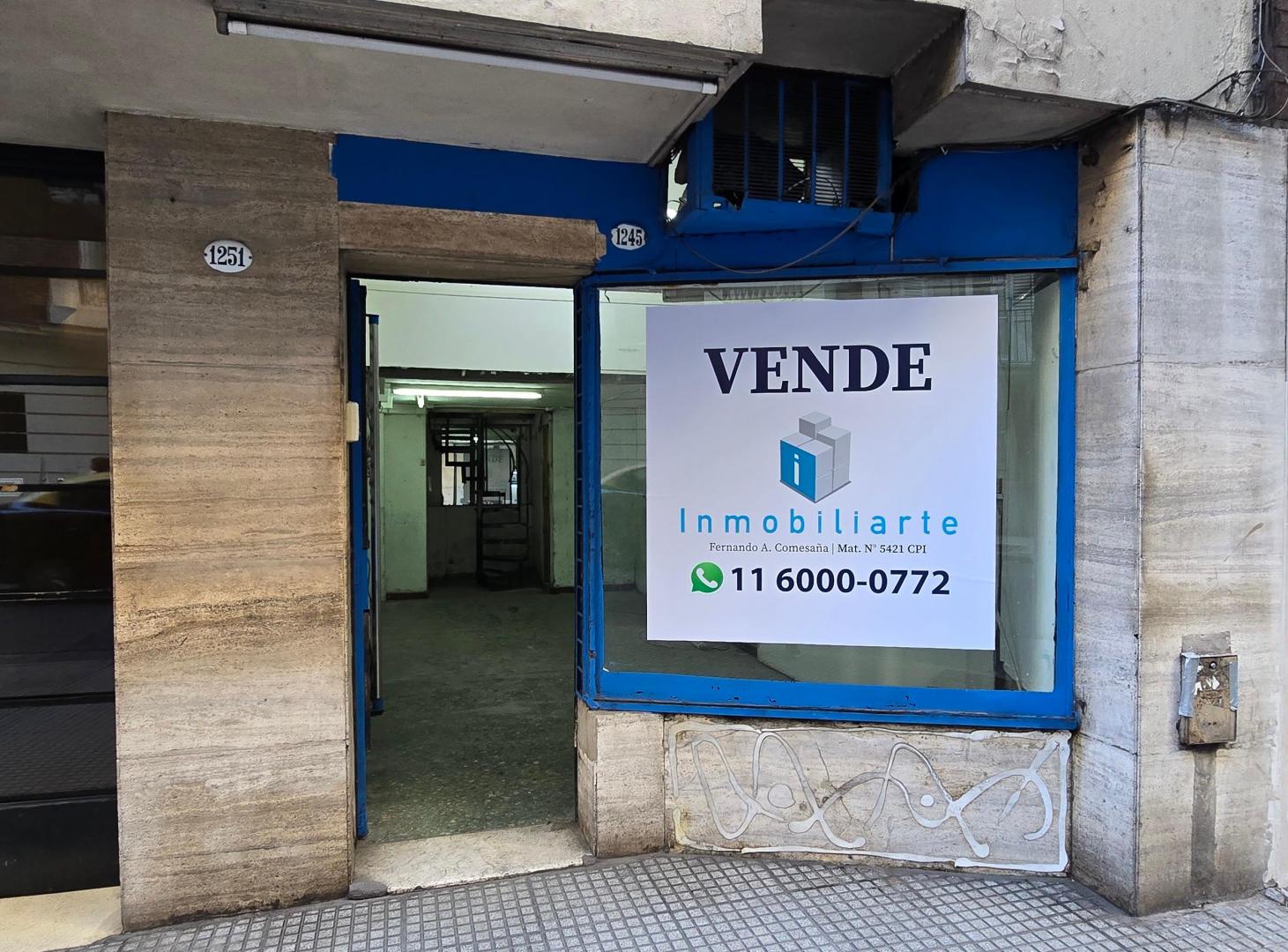 Foto de Local de 25 m² con entrepiso de 12 m² en venta en Recoleta, imagen 2