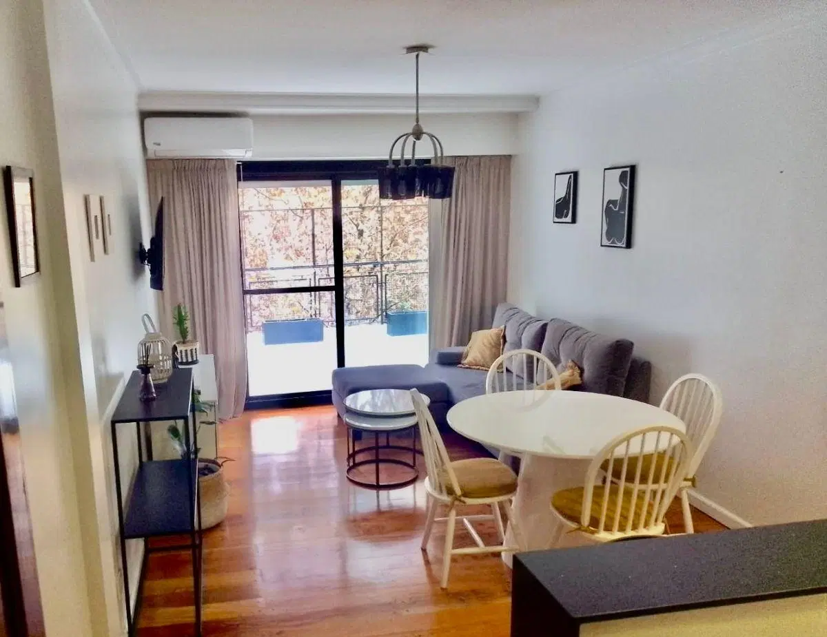 Departamento de 80 m2 con 2 dormitorios en alquiler y temporal en Recoleta 5