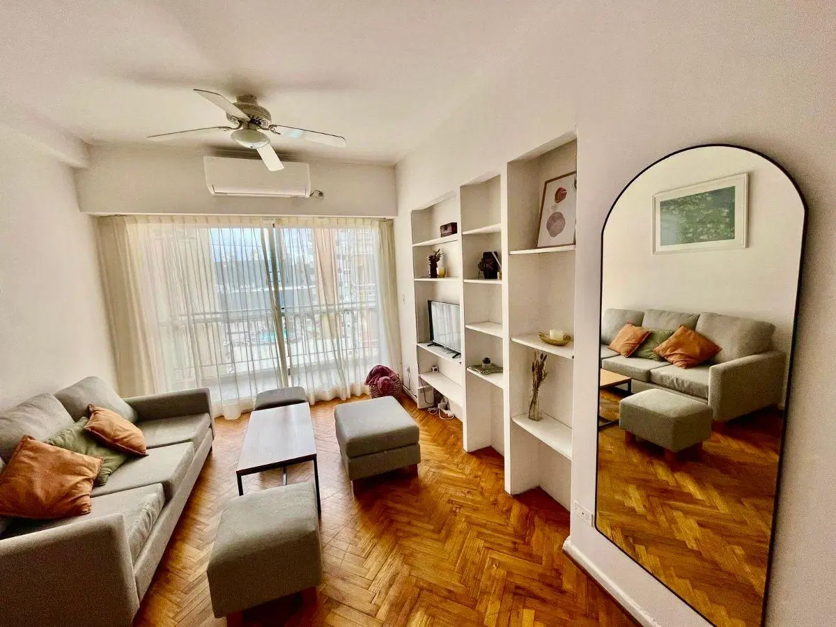 PALERMO NUEVO: Departamento AMOBLADO 2 DORMITORIOS. 5