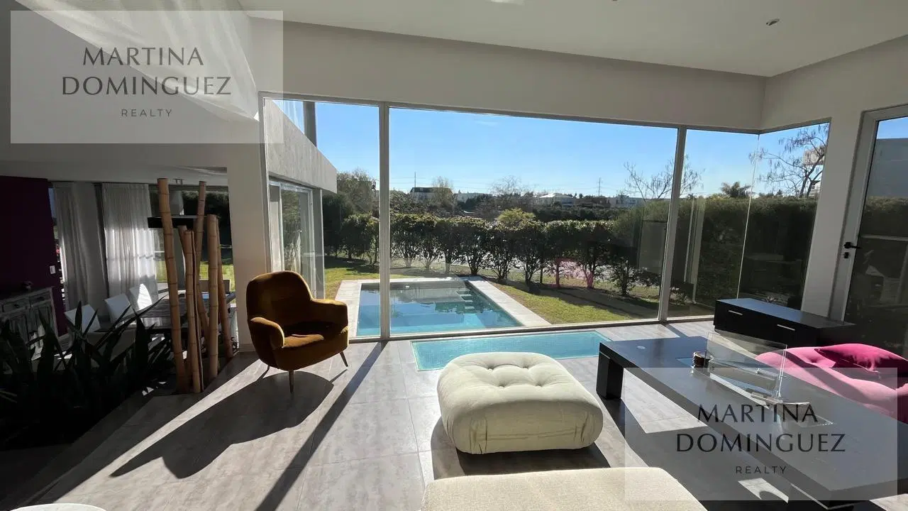 Casa en alquiler -Los Alisos  -Nordelta -5 ambientes -vista al lago 5