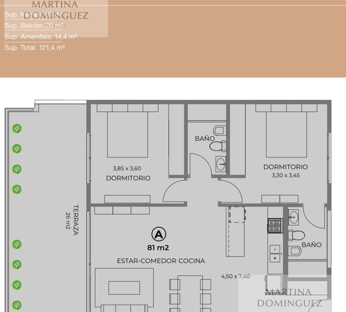 Foto de Departamento en Venta -3 ambientes -Amenities- Cochera- Saavedra, imagen 5