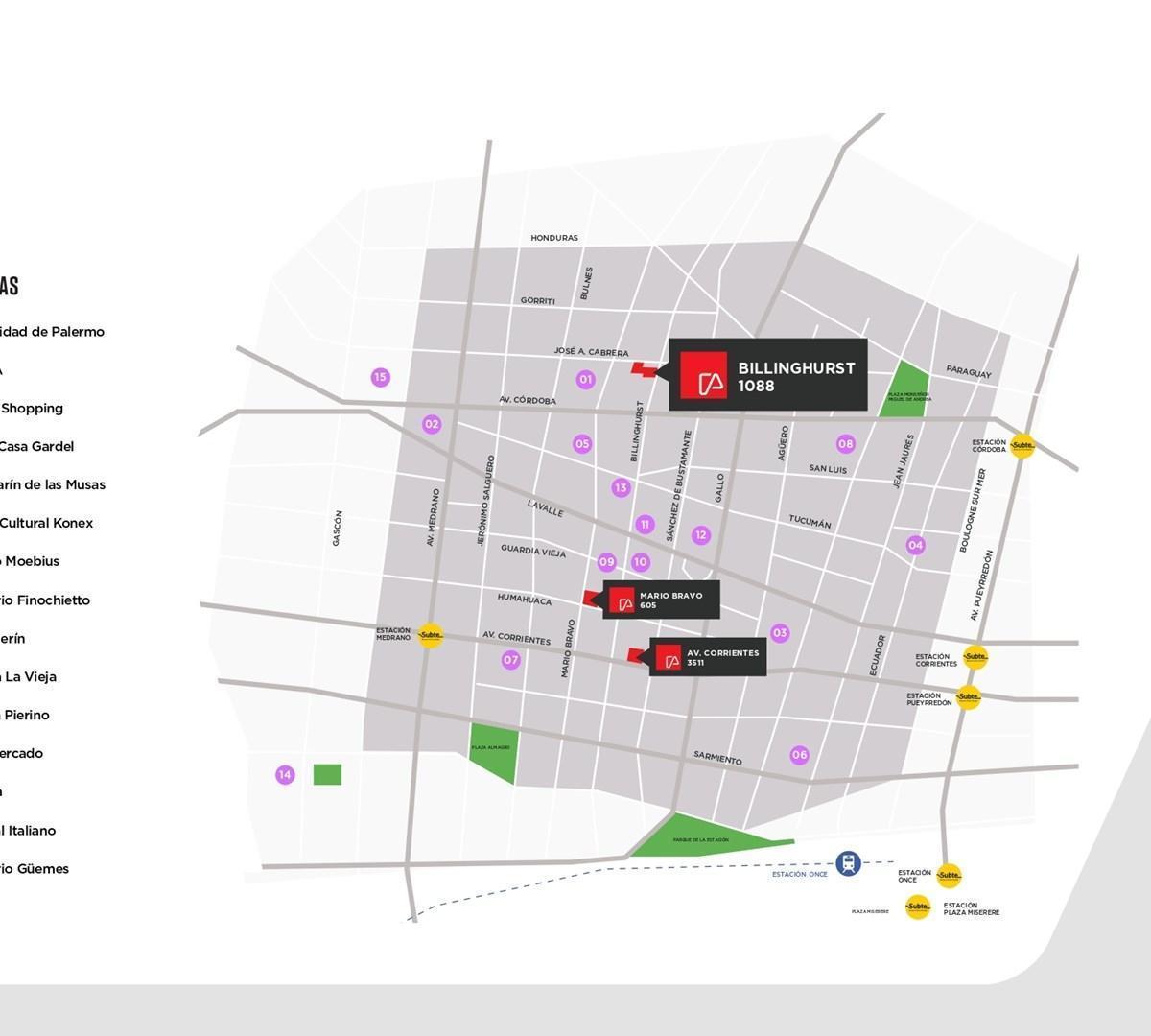 Departamento Monoambiente en Venta en Palermo, Capital Federal, Buenos Aires