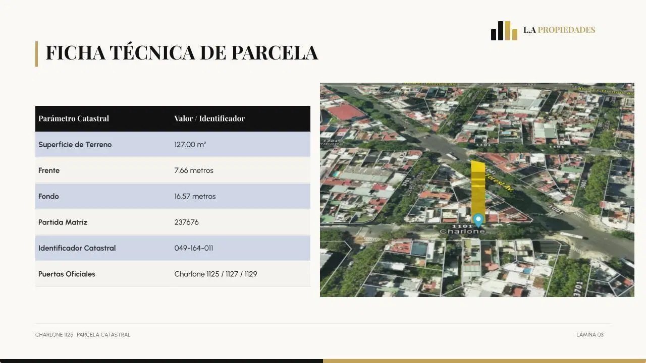 Terreno Lote  en Venta en Chacarita, Capital Federal, Buenos Aires 2