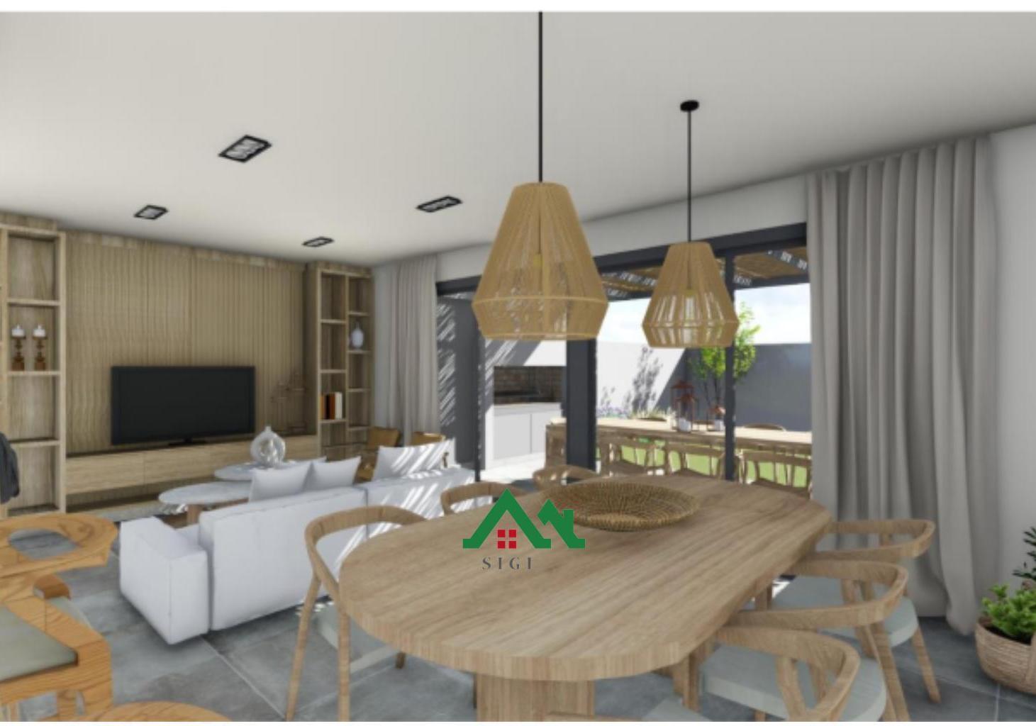 Casa tipo dúplex a estrenar en Colinas de Manantiales – 3 dormitorios, patio y cochera doble
