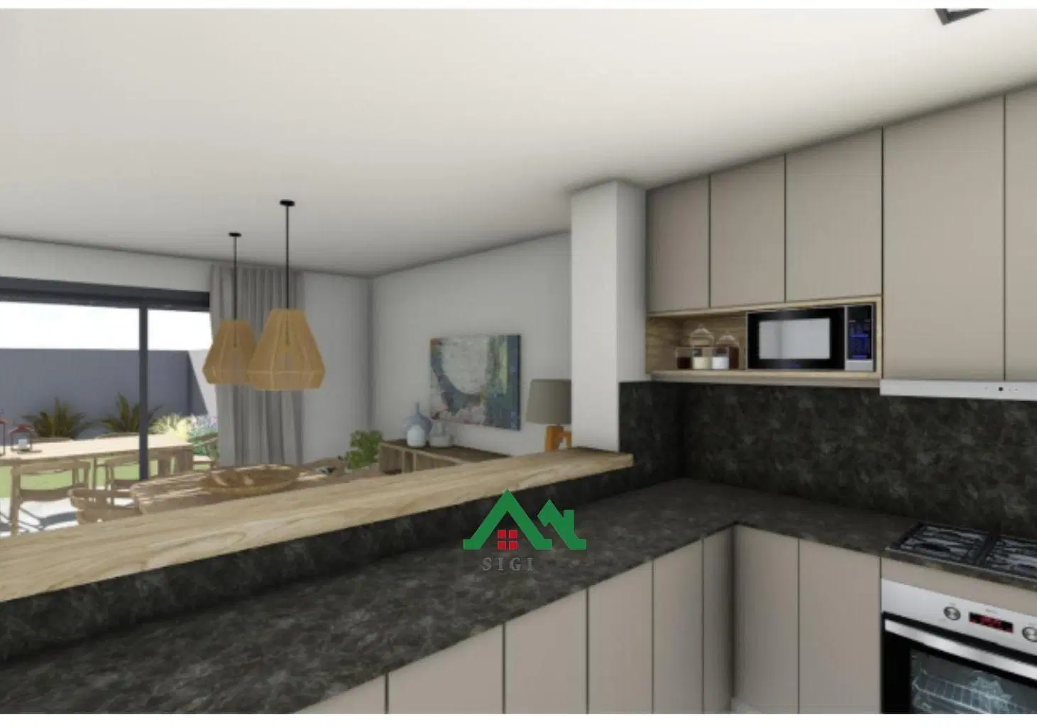 Casa tipo dúplex a estrenar en Colinas de Manantiales – 3 dormitorios, patio y cochera doble 3