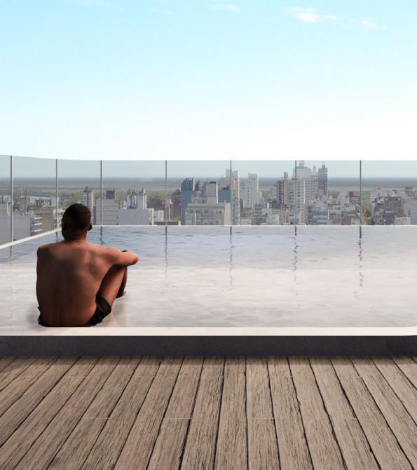 Piso Exclusivo 4 Dorm. Baulera Centro 4