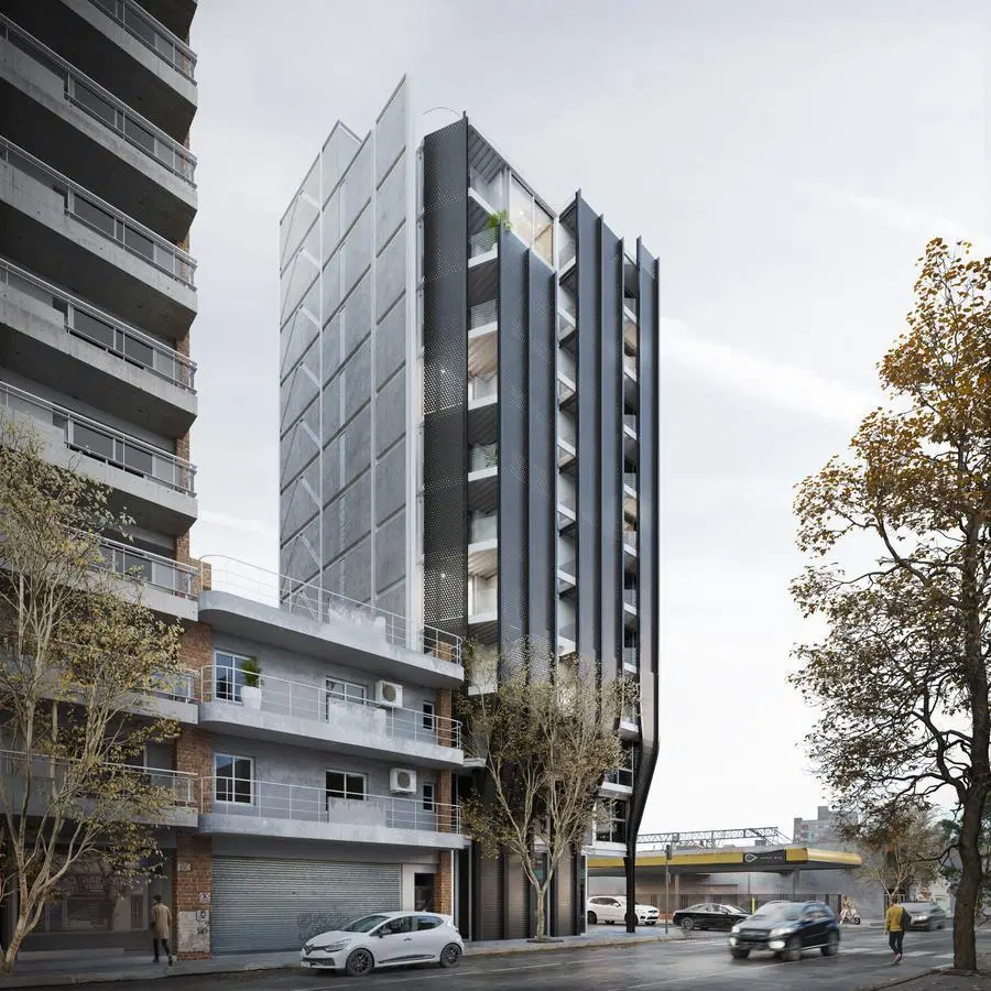 Venta Departamento dos dormitorios al frente con terraza exclusiva-triplex- Lourdes Rosario 4