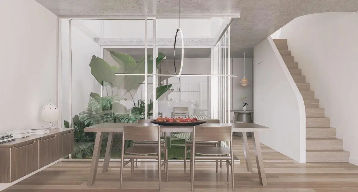 Venta Departamento triplex con terraza y piscina Pichincha Rosario 4