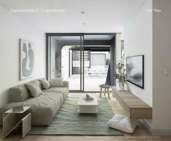 Departamento un dormitorio en venta Centro Rosario 1