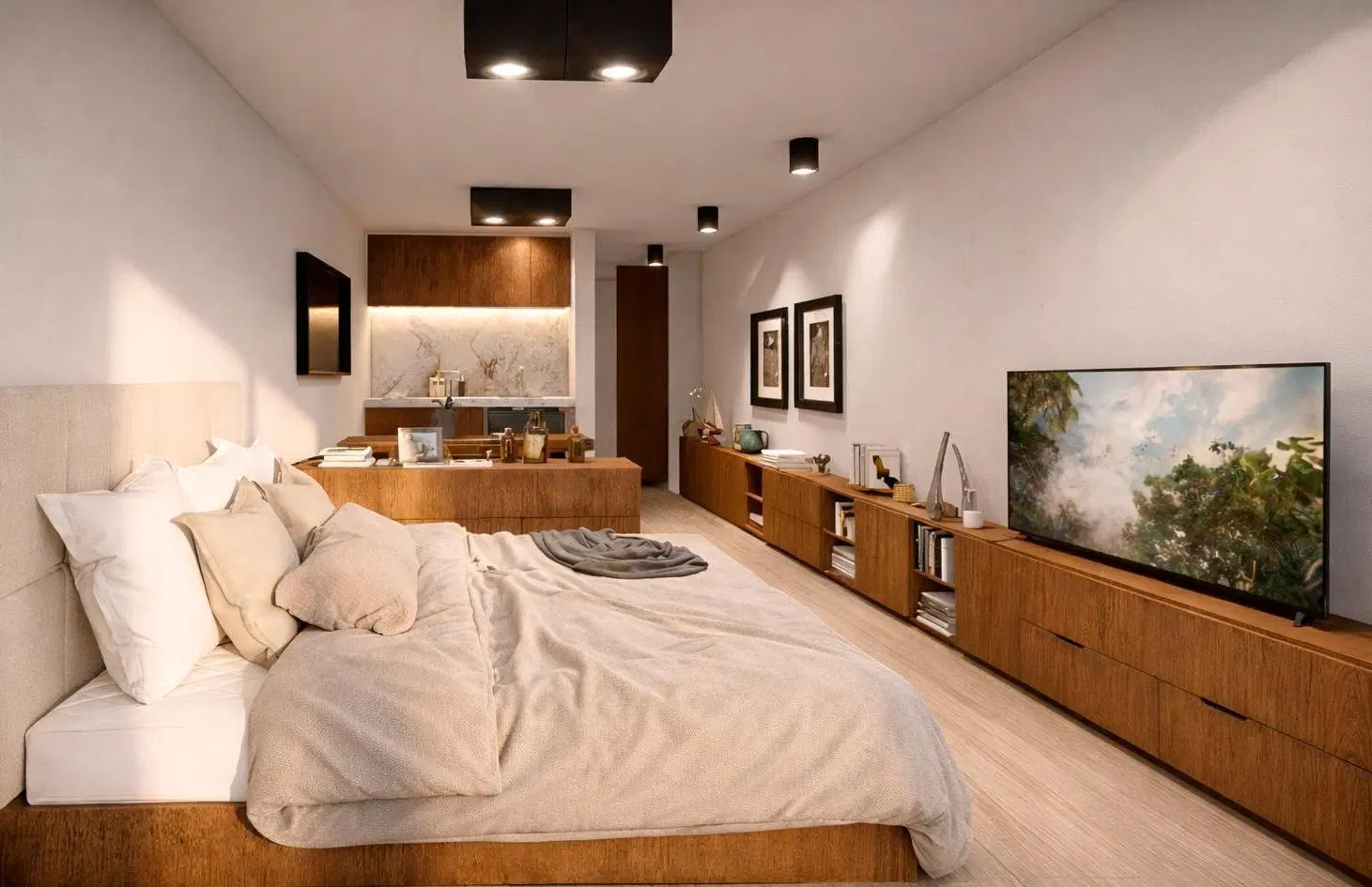 Departamento un dormitorio  en venta Centro Rosario 5