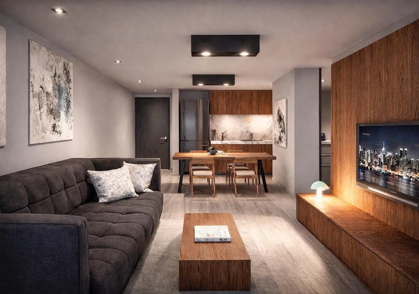 Departamento un dormitorio  en venta Centro Rosario 3