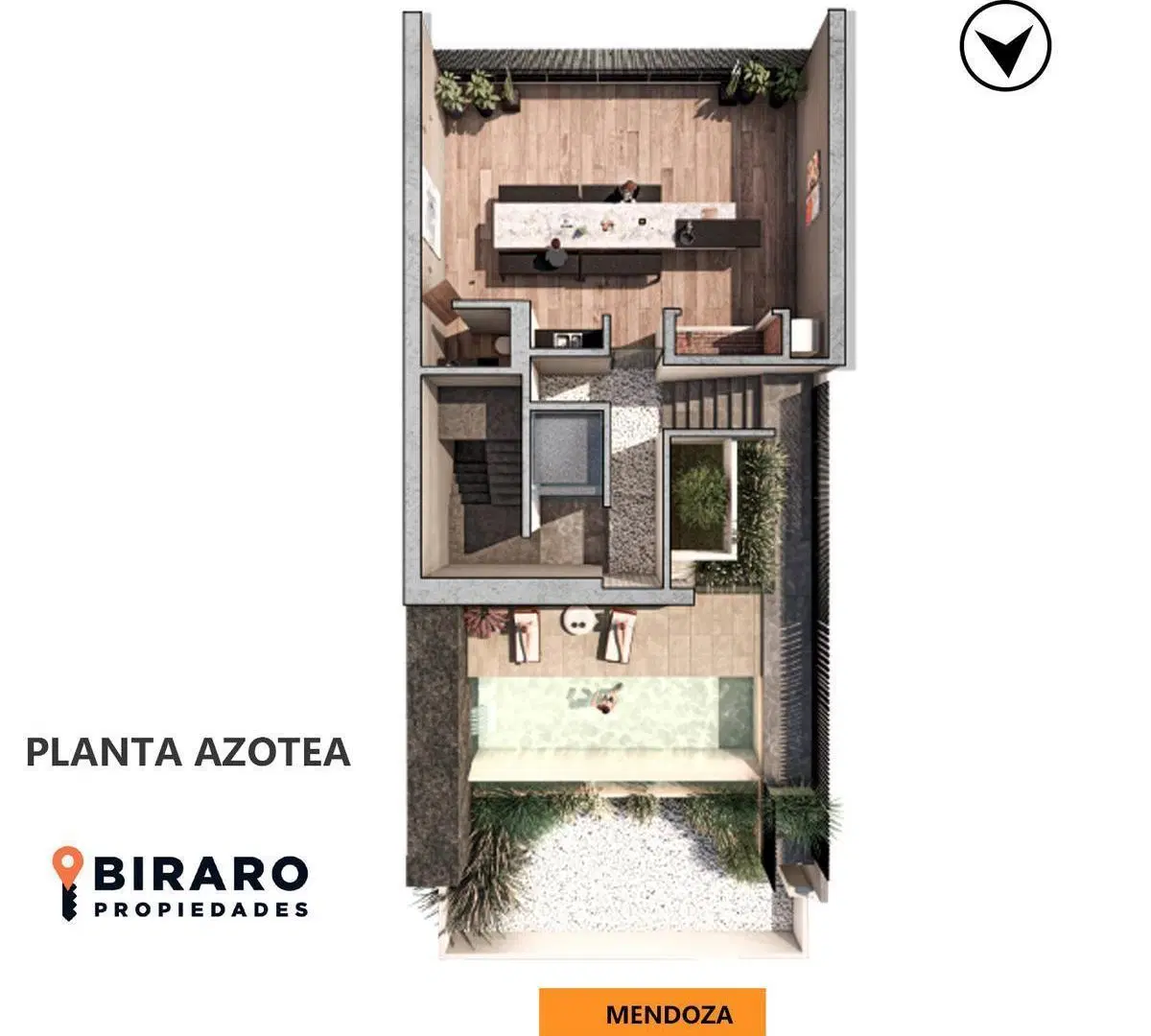Departamento dos dormitorios en venta Centro rosario 4