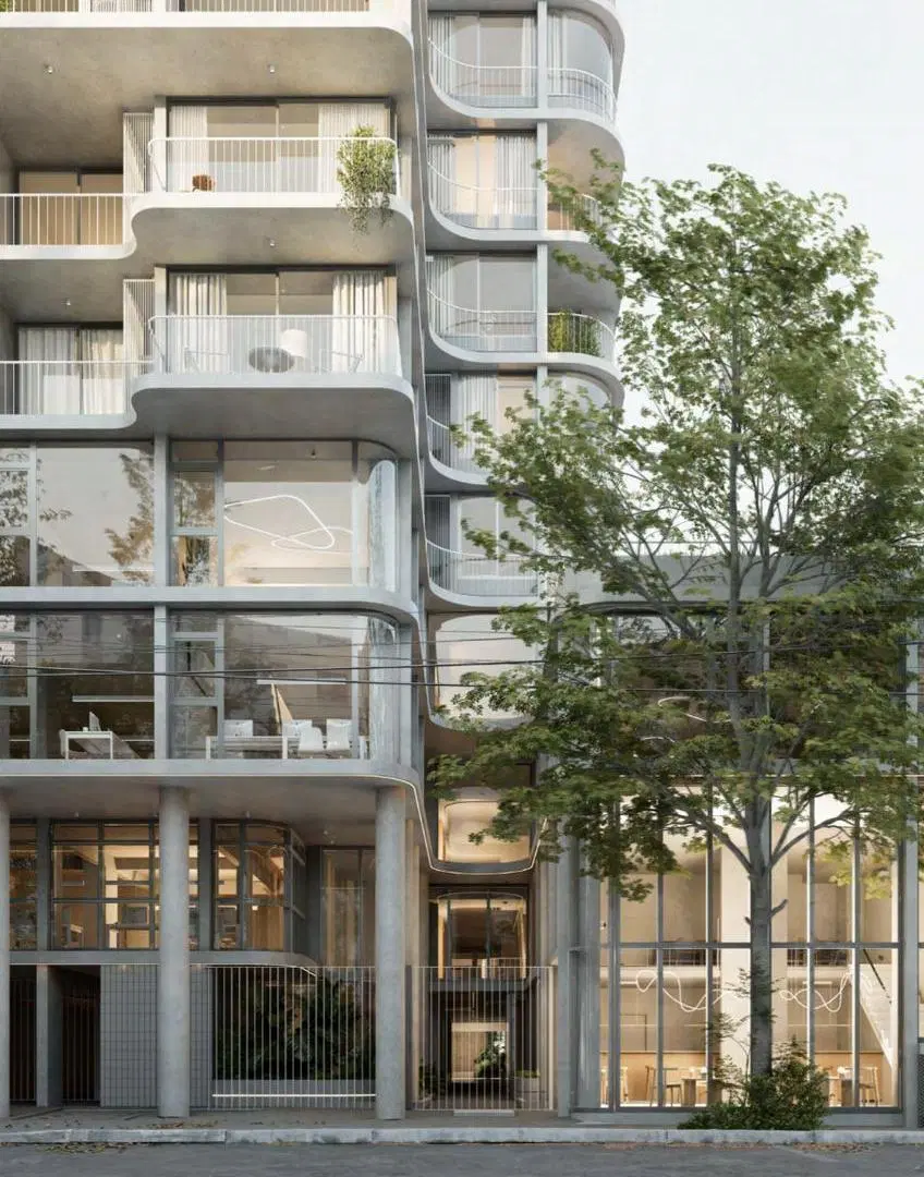 Venta Oficina con balcón Centro Rosario 4