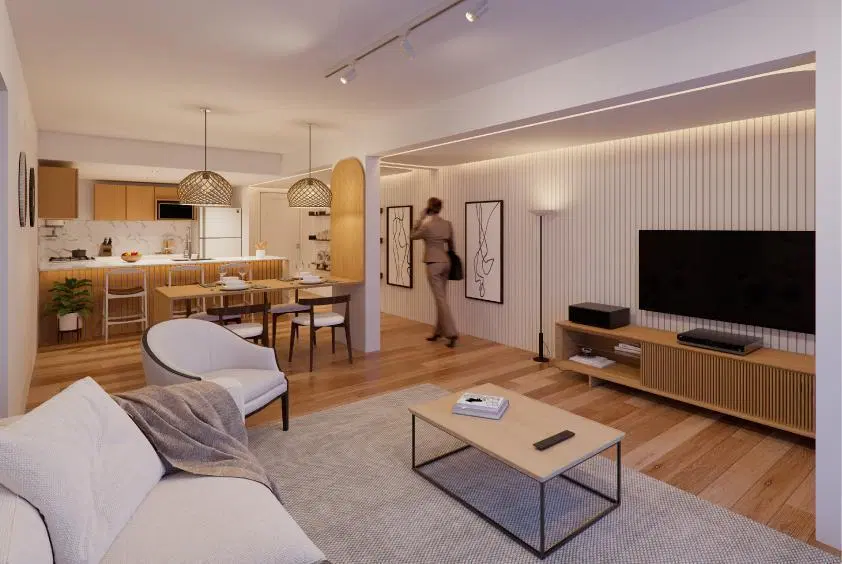 Departamento monoambiente en venta Centro Rosario 2