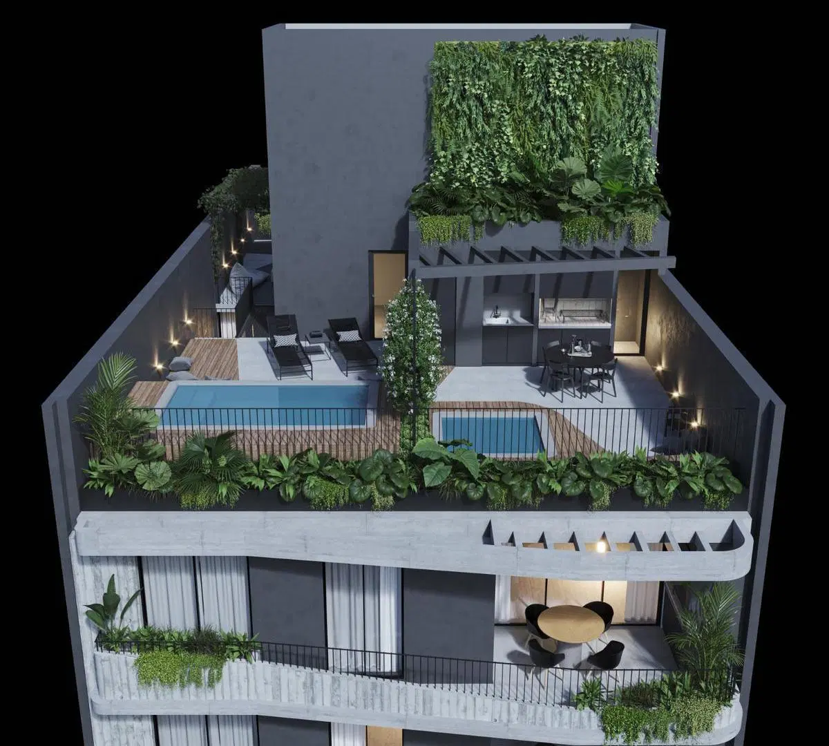 Venta Departamento tres dormitorios balcon Centro Rosario 4