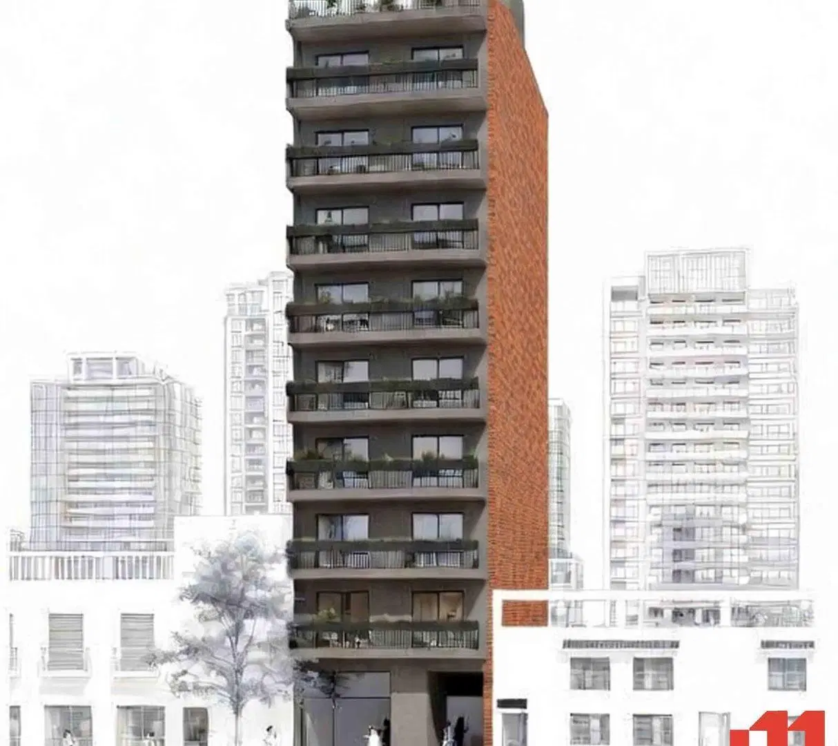 Departamento dos dormitorios en venta Centro Rosario 4