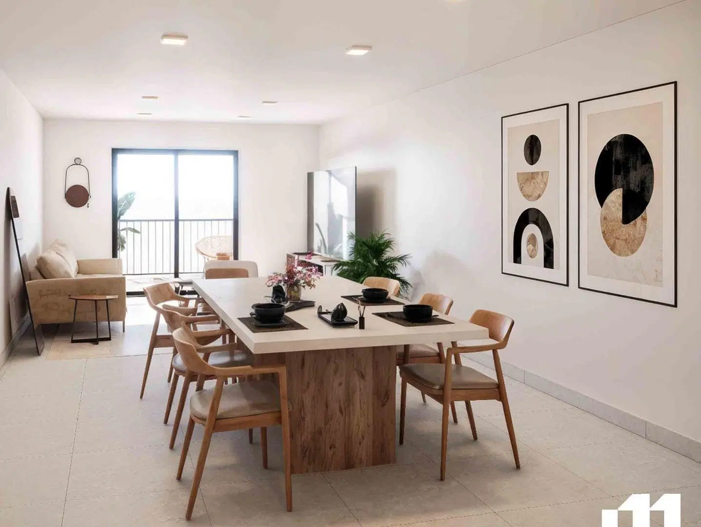 Departamento un dormitorio en venta Centro Rosario 4